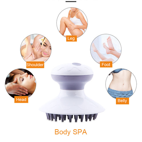 Electric Waterproof Scalp Massager – Relaxing Head Massage Device